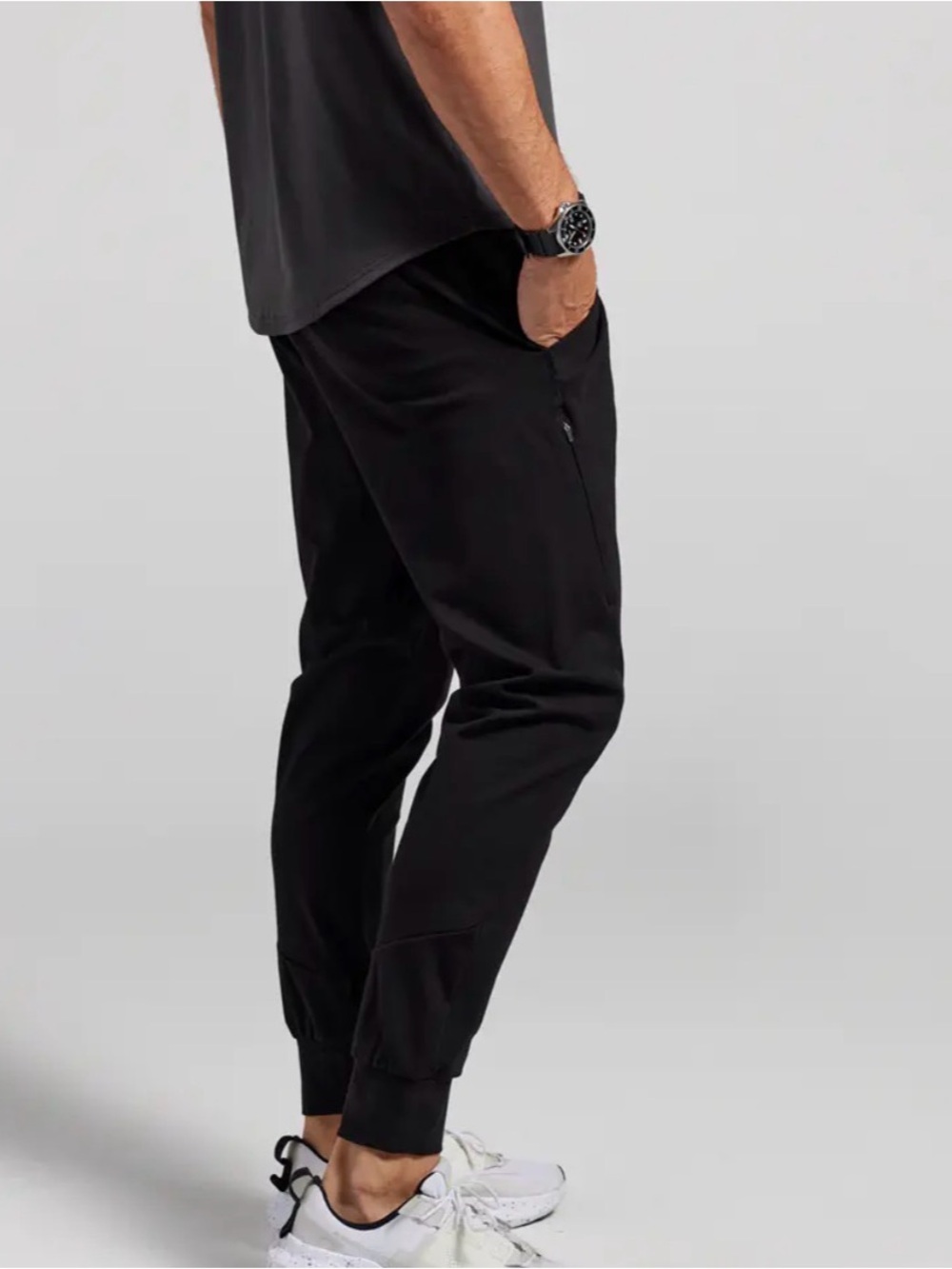 NWT- Built Men’s Active Jogger Pants | Black | Medium - Picture 2 of 11